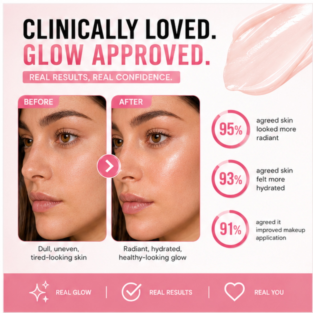 Strobe Cream – Hydratant Lumineux – Instant Glow, All-Day Radiance – Lightweight, Deep Moisture & Dewy Finish – Instantly Brightens, Hydrates & Smooths Skin – Perfect Makeup Base