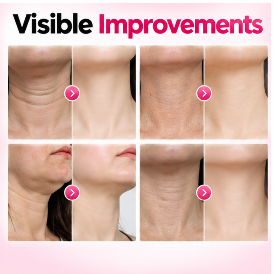 Medicube PDRN Collagen Gua Sha Cream For Neck & Jawline – Firming & Lifting & Tighten Cream with Built-In Massager