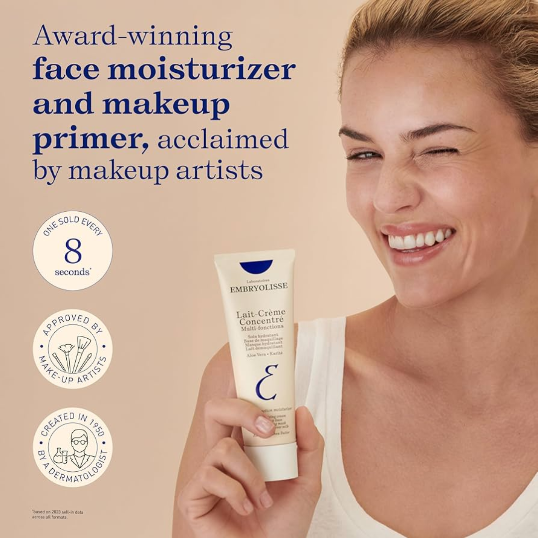 Embryolisse Multi-funcational Cream | Primer + Moisturizer | best for Skin Prep & flawless makeup base