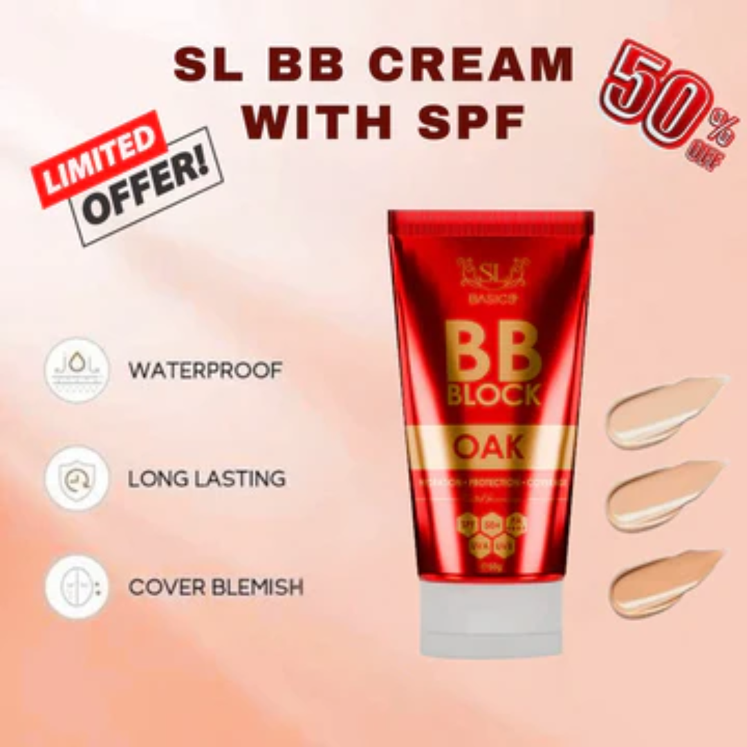 Flawless & Natural base Bundle | SL Muse Lab Balance Serum (Niacinamide + Zinc) + SL bb cream | Hydrating, Long-lasting & Non -Cakey makeup base