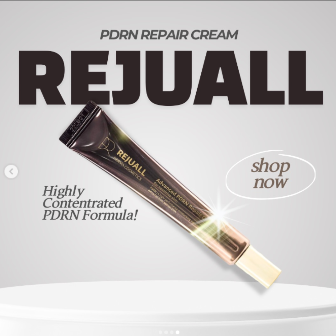 Reju-all PDRN Cream - Remove dark spots, blemishes, dry - patches & give glowing smooth & hydrated skin