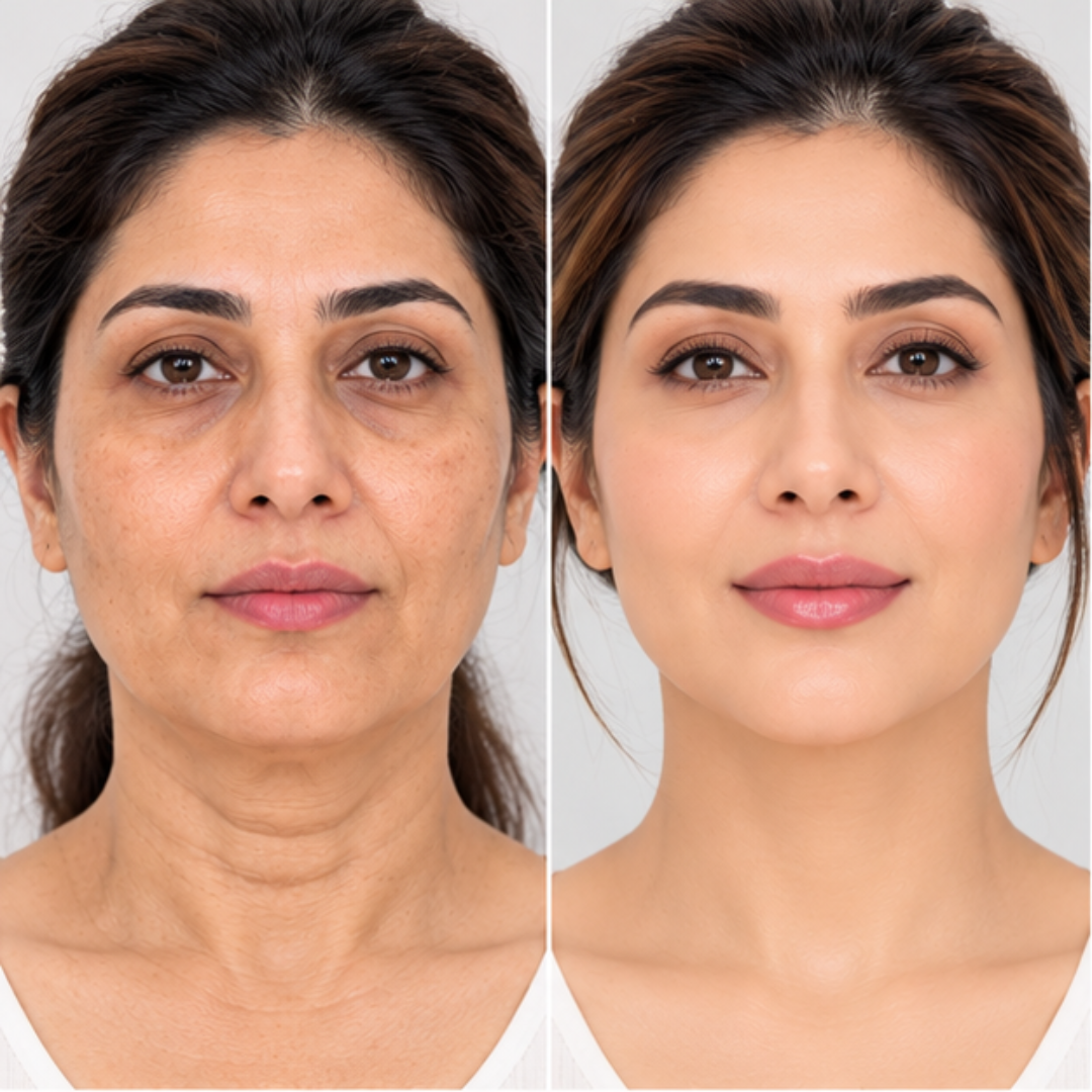 Medicube PDRN Collagen Gua Sha Cream For Neck & Jawline – Firming & Lifting & Tighten Cream with Built-In Massager