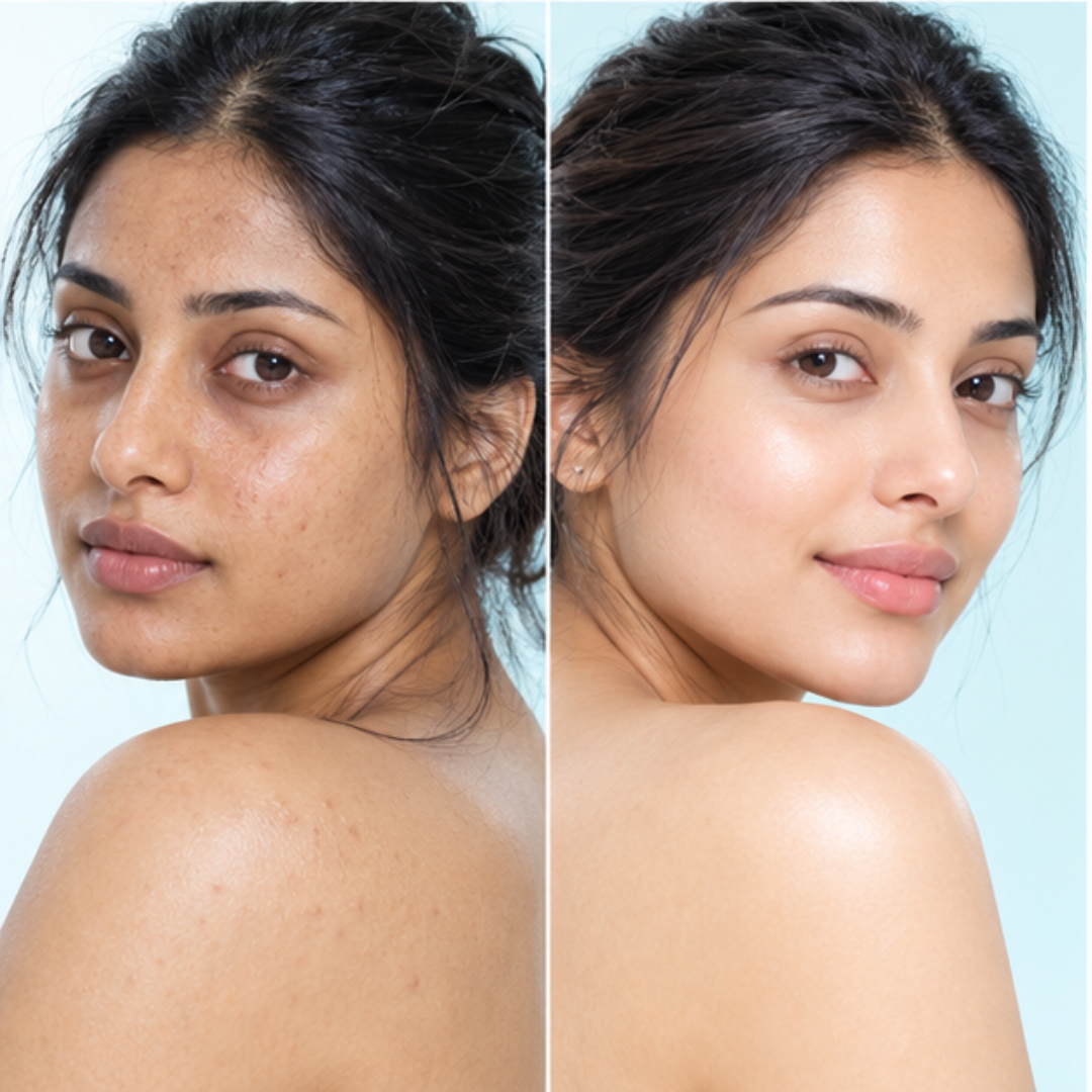 10 steps instant bridal Glow Facial Kit | Remove blackheads, Shirk Pores & Brighten up skin visibly after single use