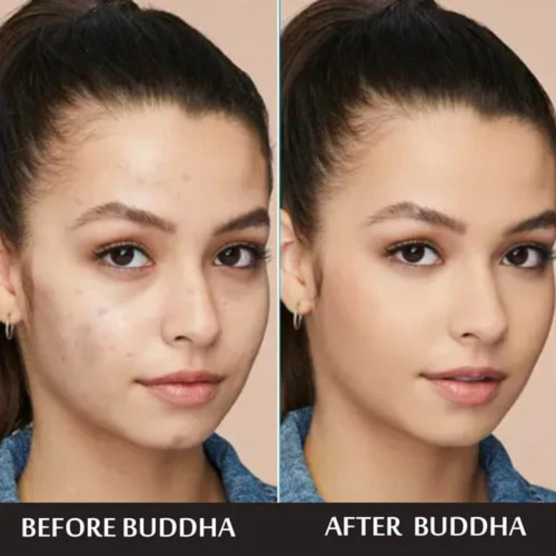 STAZE Glowing Foundation + Brightening compact Powder | 12-hours longwear, Oil control & Flawless filter like finish
