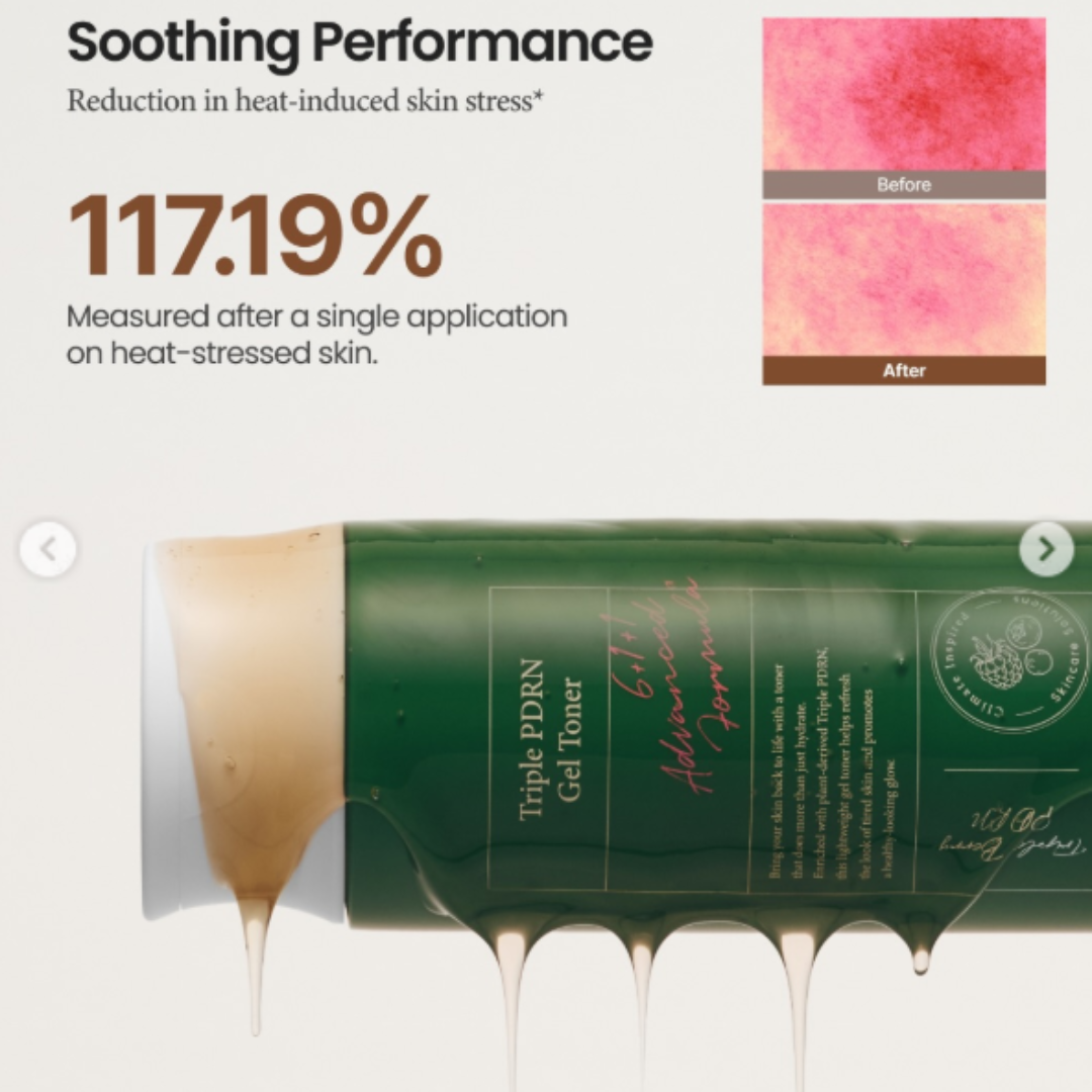 AXIS-Y Triple PDRN Gel Toner | 6+1+1 Advanced Formula with Plant-Based PDRN, Astaxanthin & Vegan Collagen | Strengthens Barrier, Hydrates & Calms Skin