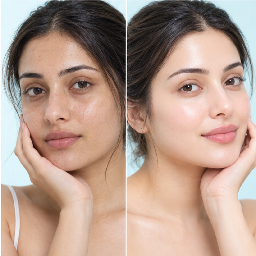 10 steps instant bridal Glow Facial Kit | Remove blackheads, Shirk Pores & Brighten up skin visibly after single use