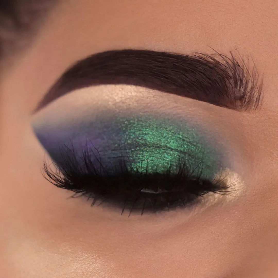 CHARMACY Milano 4-in-1 Glitter Multi-Functional Palette | Insane Quad Eyeshadow + Highlighter + Body Glitter
