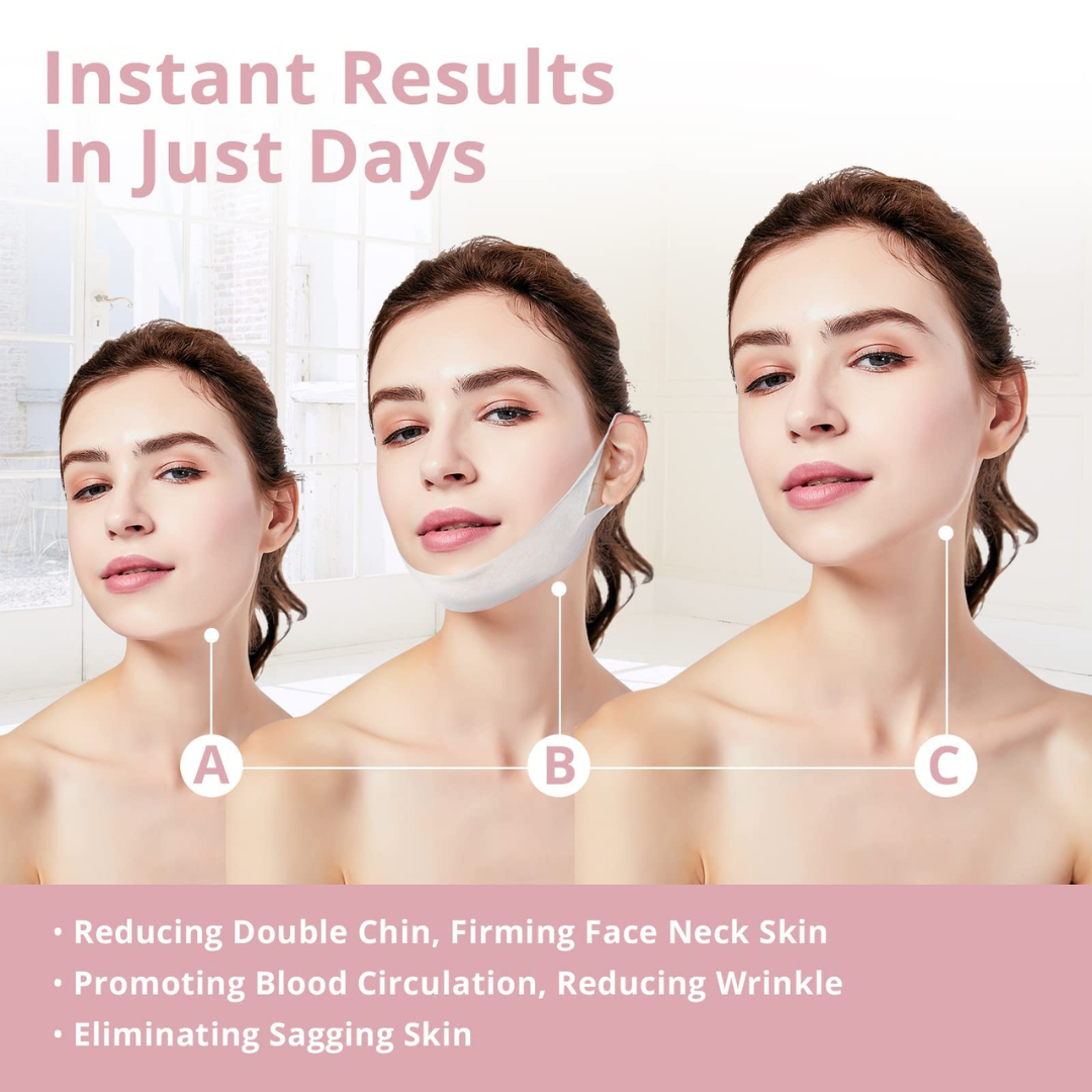 3D Lifting Full Face Tension Gel Mask | Instant Face Lifting Mask with High-Elastic Thread Technology | Sculpts, Lifts, Firms in 30 Minutes