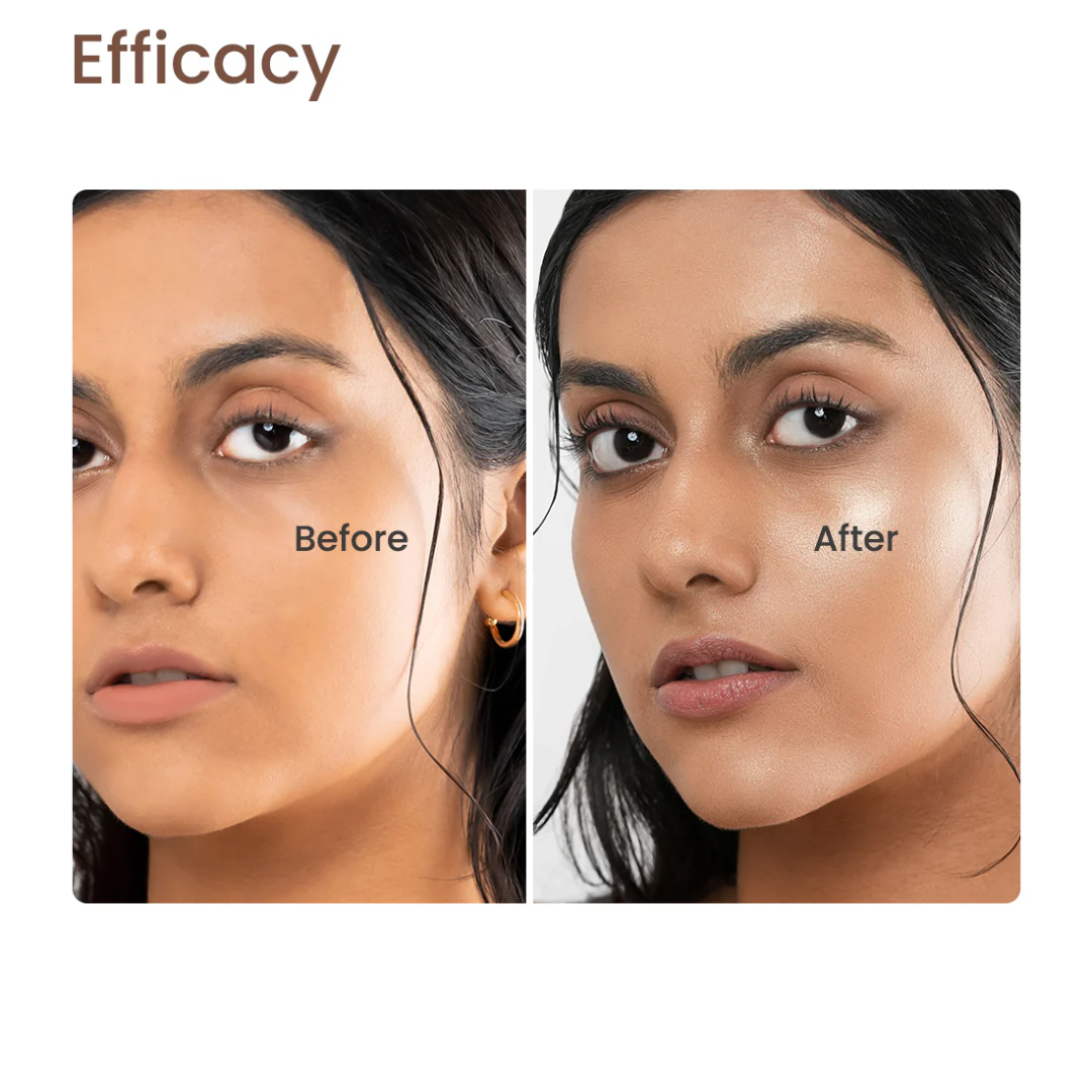 Flicka 3-in-1 Silk Touch Primer For Flawless makeup base – Hydrate, Blur pores & Perfect glowy base