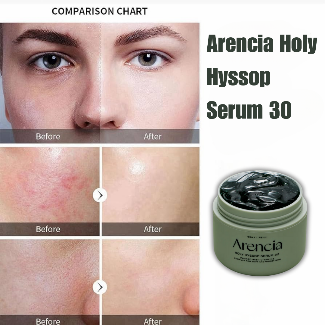 Arencia Holy Hyssop Serum - Remove Acne & dark sposts in 7 days