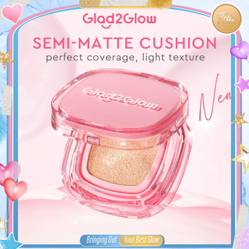 Glog2Glow Perfect Cover Cushion | Flawless Semi-Matte, 12H Wear | Zero Oxidation, Pore-Blurring, Transfer-Proof