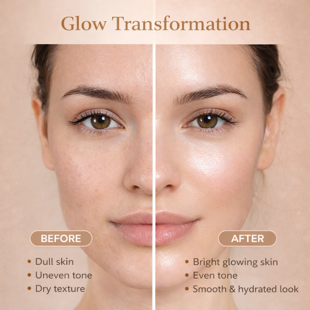 STAZE Glowing Foundation + Brightening compact Powder | 12-hours longwear, Oil control & Flawless filter like finish