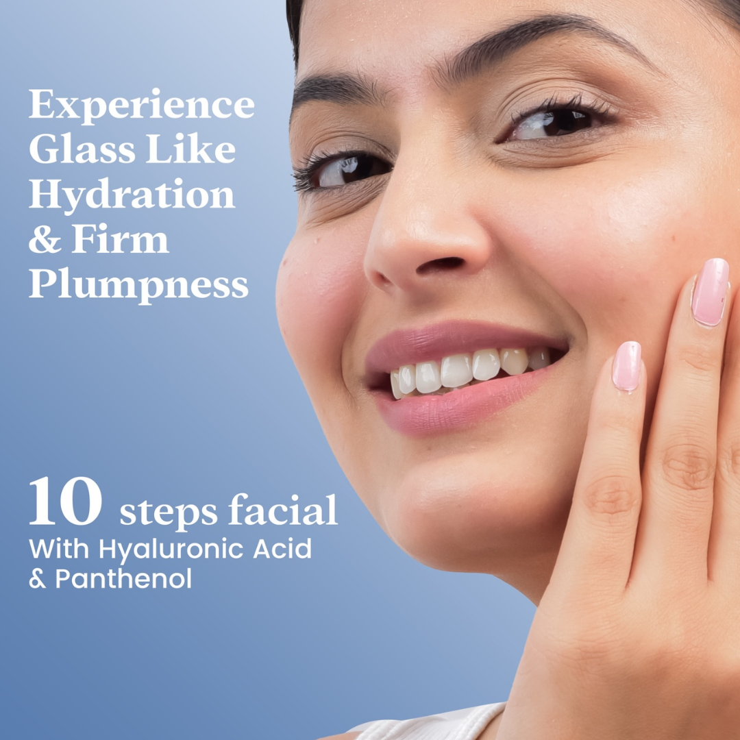 10 steps instant bridal Glow Facial Kit | Remove blackheads, Shirk Pores & Brighten up skin visibly after single use