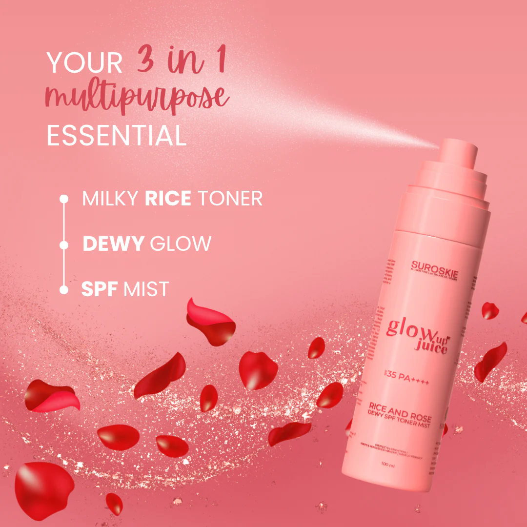 ✨ Suroskie Glow Deal – Skin Tint + Juicy Glow Mist | Flawless, Natural & Dewy Look