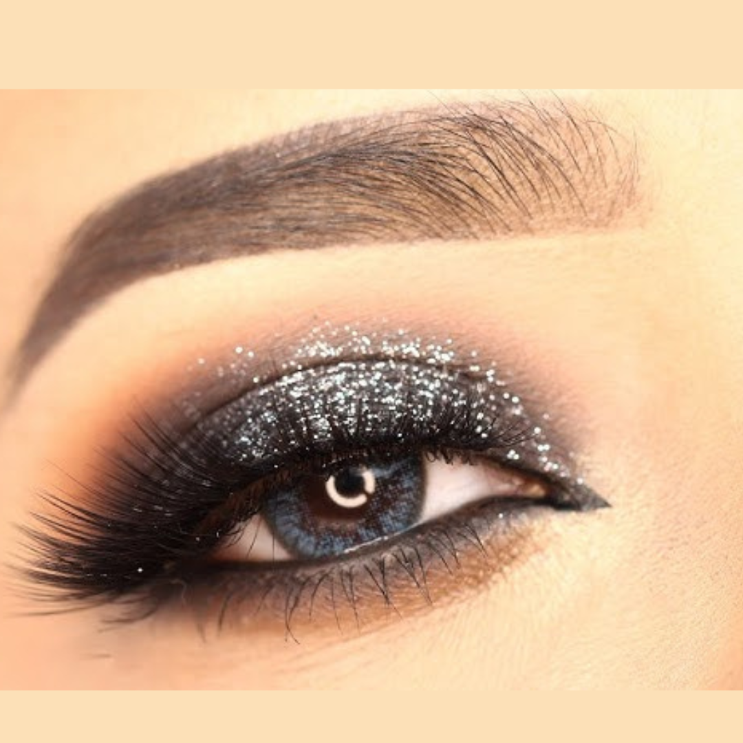 CHARMACY Milano 4-in-1 Glitter Multi-Functional Palette | Insane Quad Eyeshadow + Highlighter + Body Glitter