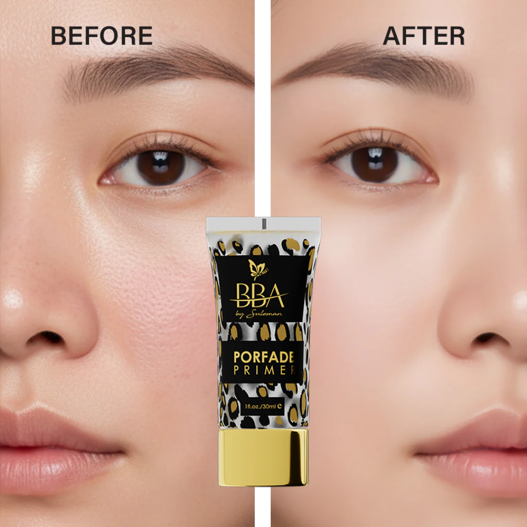 Beautify By Amna Flawless Base Bundle | Luminous Foundation, Concealer & Primer | Full Coverage & Pore Minimizing