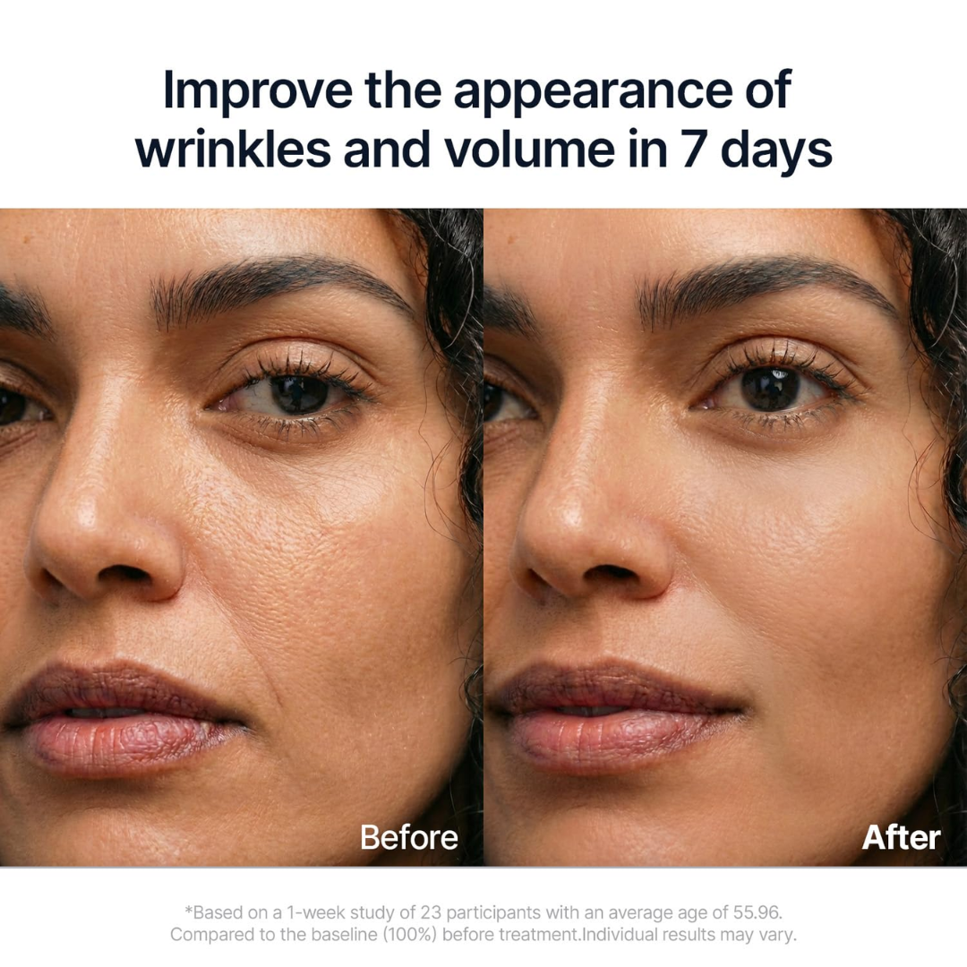 Sungboon Editor Deep Collagen Power Boosting Duo | Cream in Serum + Hydrogel Mask | 5% Volufiline + 58% Low-Molecular Collagen | Anti-Wrinkle, Firming & Instant Glow