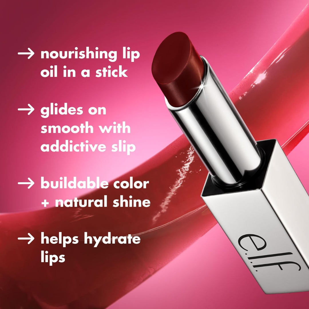 E.L.F Glow Reviver Lip Balm | Hydrating Lip Tint in a Stick with Buildable Color & Natural Shine