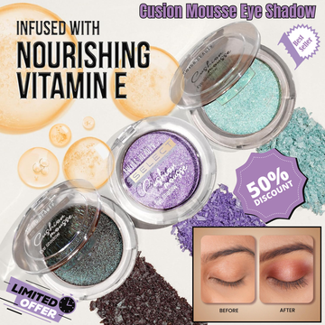 Swiss Beauty Select Cushion Mousse Eyeshadow | Multidimensional Shine | Zero Fallout, Vitamin E Infused
