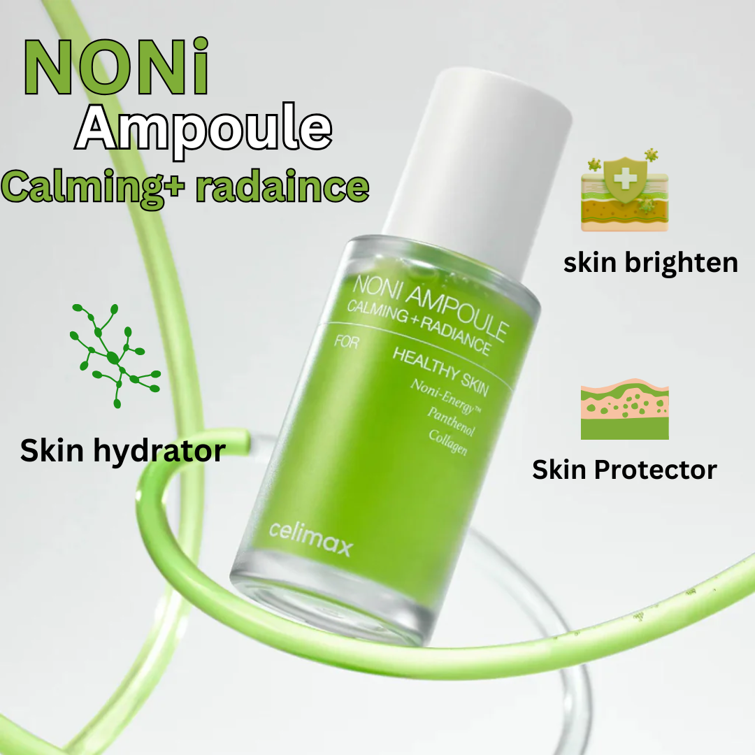 Celimax Noni Ampoule Calming + Radiance | Soothing Hydrating Serum for Healthy, Glowing Skin