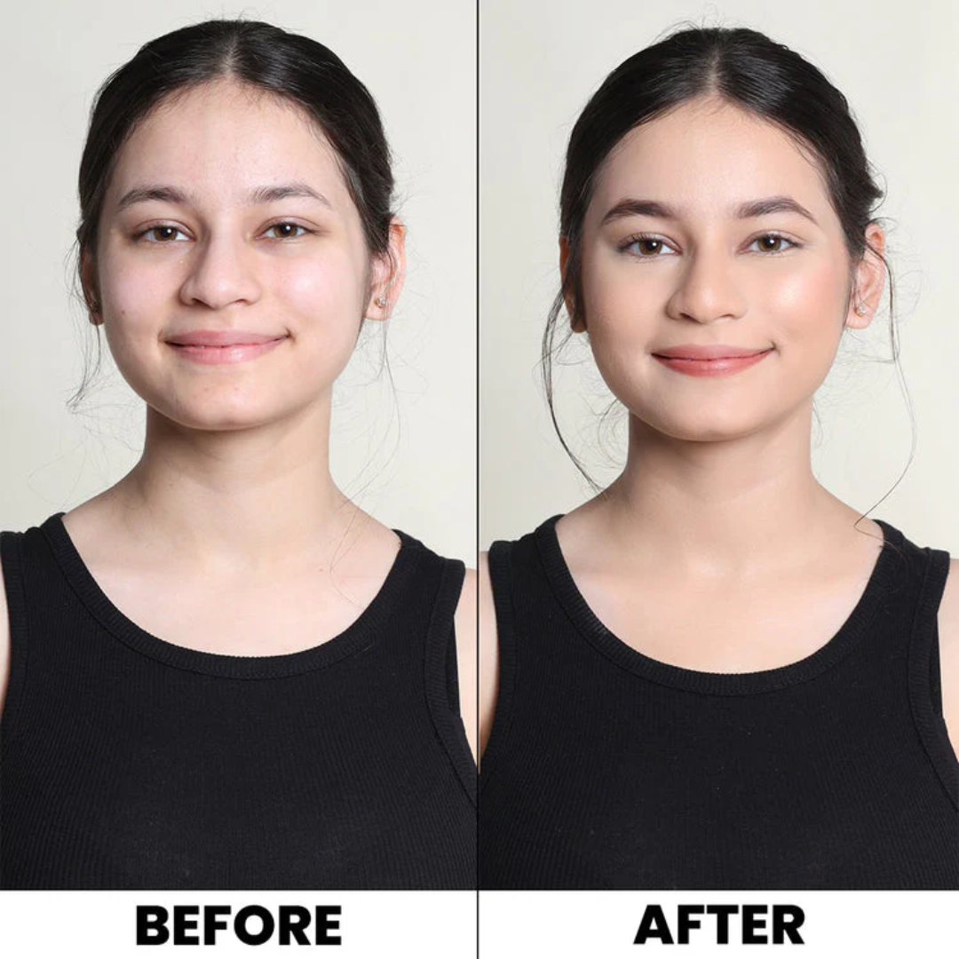 Flicka Flawless Base Duo | Silk Touch 3-in-1 Primer + The Base Story Foundation for Long-Lasting, Matte Perfection