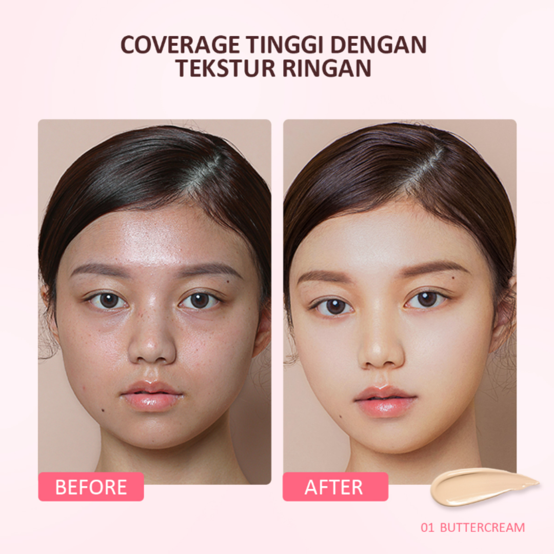 Glog2Glow Perfect Cover Cushion | Flawless Semi-Matte, 12H Wear | Zero Oxidation, Pore-Blurring, Transfer-Proof