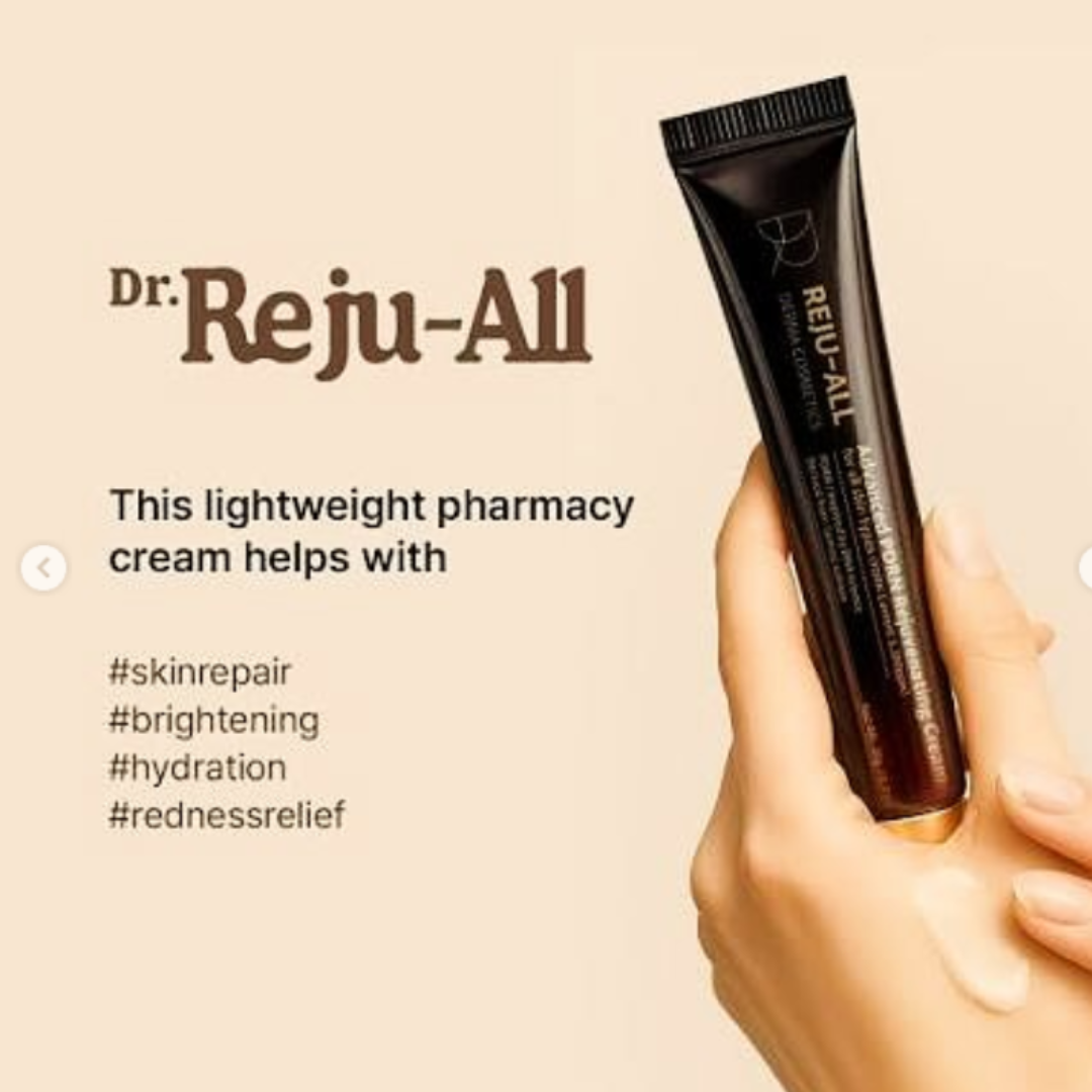 Reju-all PDRN Cream - Remove dark spots, blemishes, dry - patches & give glowing smooth & hydrated skin