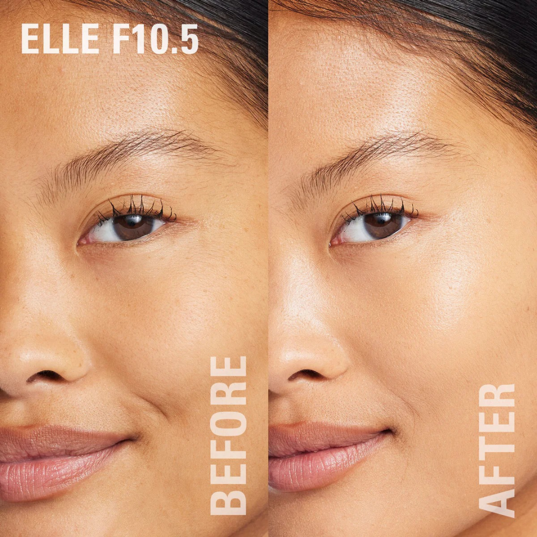 Flicka High Coverage HD Liquid Foundation | 16-Hour Wear, Pore Blur Effect & SPF | Camera-Ready Airbrush Finish for All Skin Tones