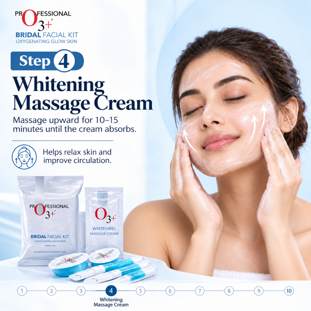 10 steps instant bridal Glow Facial Kit | Remove blackheads, Shirk Pores & Brighten up skin visibly after single use