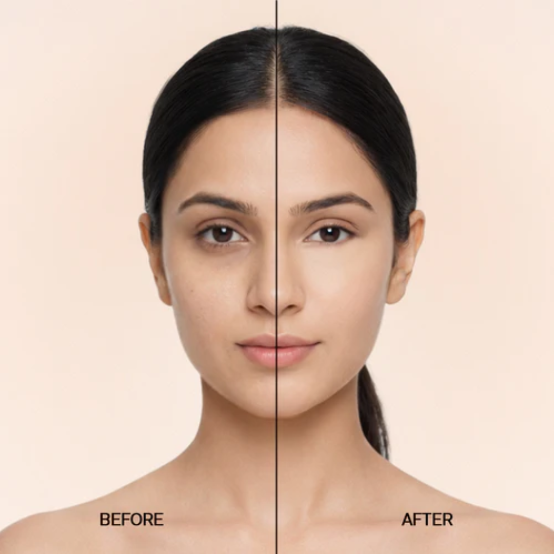 FLICKA Silk Touch & Blend & Shine Face Trio Deal | Hydrating Primer + SPF Foundation + Concealer