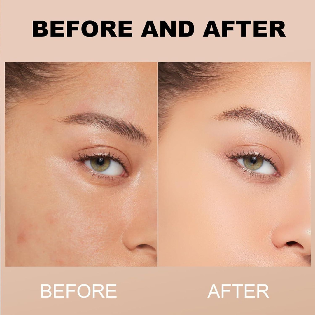 Beautify By Amna Flawless Base Bundle | Luminous Foundation, Concealer & Primer | Full Coverage & Pore Minimizing