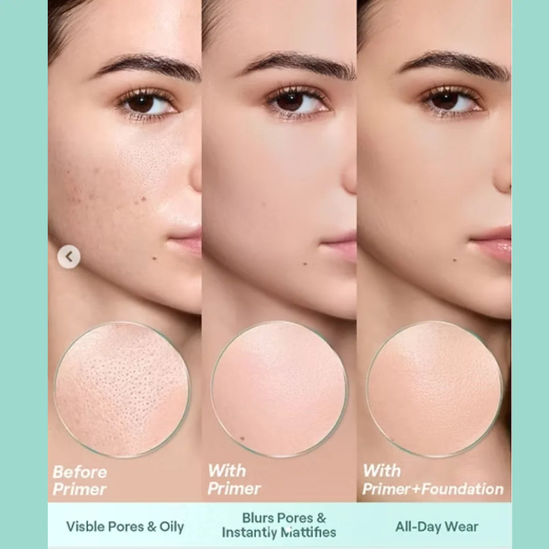 SheGlam No Pore Primer - Instant No Pore Result with Filter Look Makeup Finish