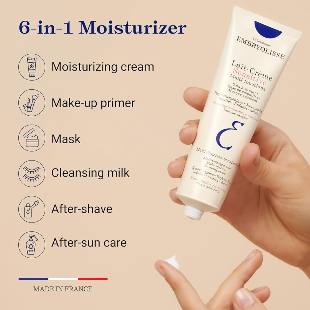 Embryolisse Multi-funcational Cream | Primer + Moisturizer | best for Skin Prep & flawless makeup base