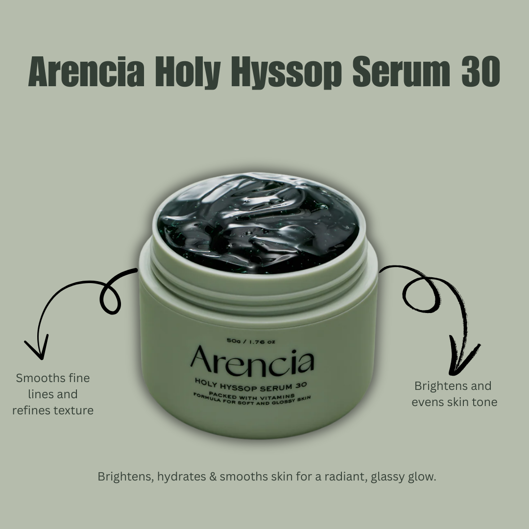 Arencia Holy Hyssop Serum - Remove Acne & dark sposts in 7 days