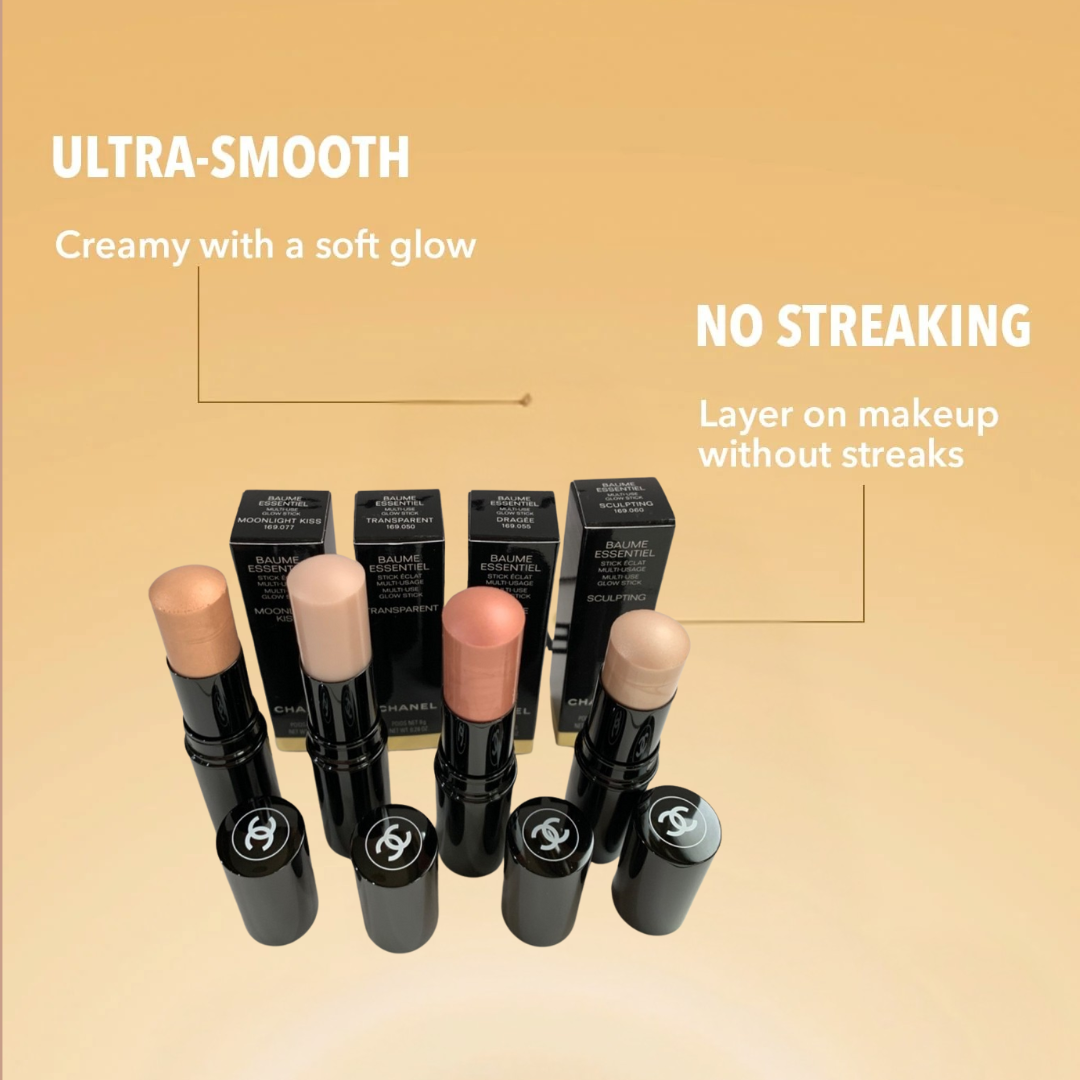 Flawless Dewy Finish – Chanel Hydrating Glow Stick - Glass skin with one swipe