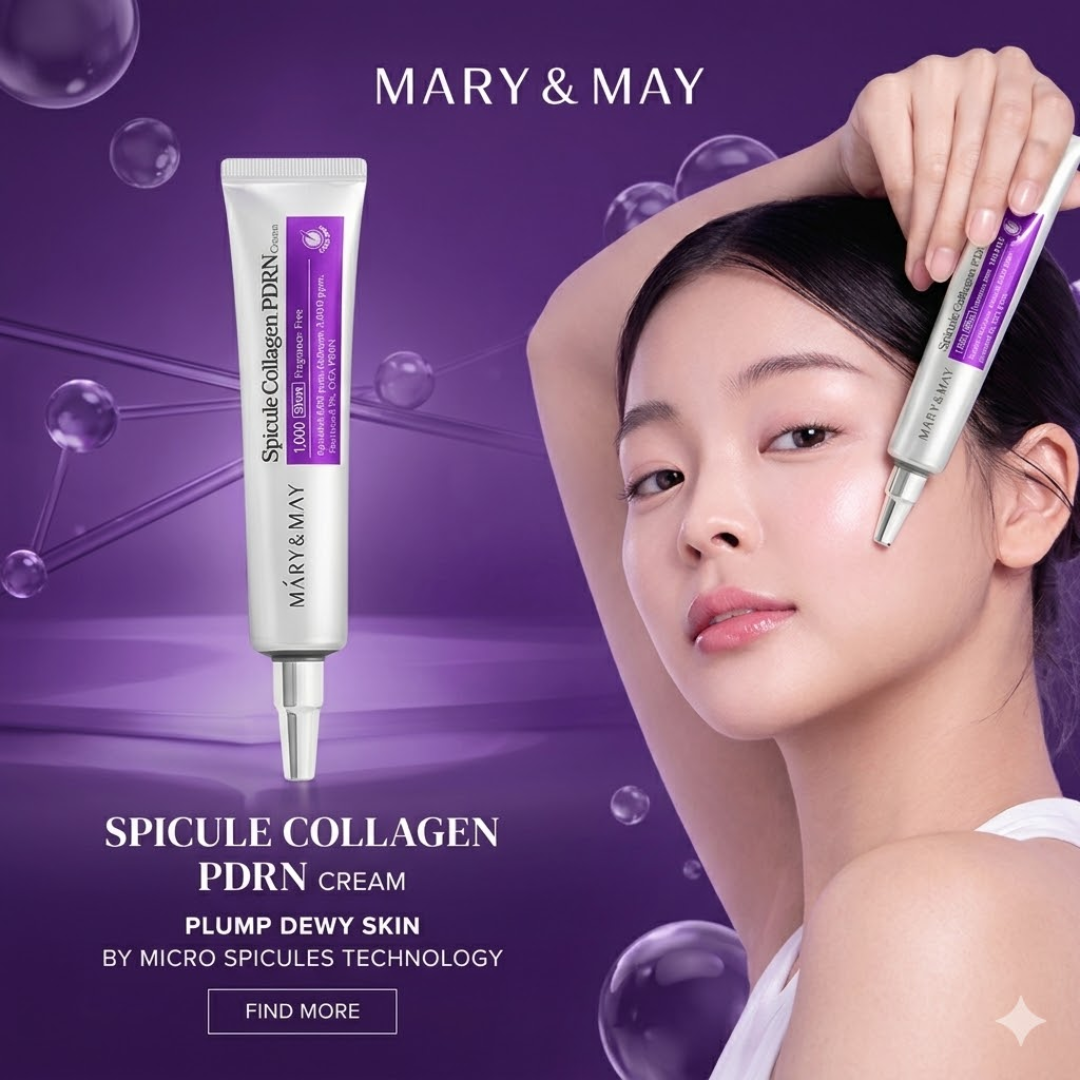 May & Marry Retinol & Collagen (Day & Night) Cream | collagen for day & Retinol for Night | Reduce Wrinkles & Smile Lines, minimizing pores & improve skin texture