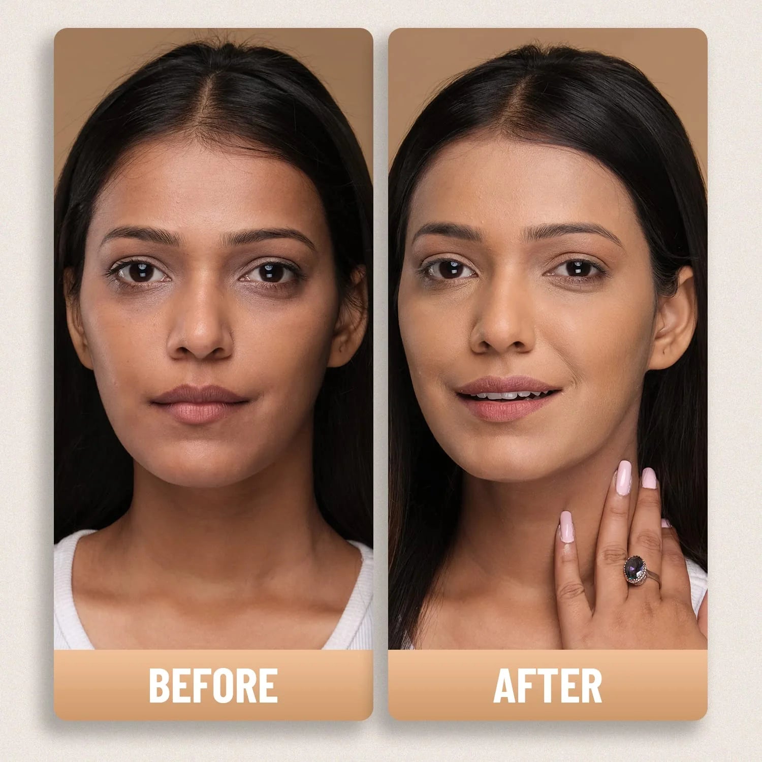 BECCA Ultimate Coverage 24-Hour Foundation – Medium to Full Coverage, Natural Matte Finish – Long Lasting Up to 24H – Flawless Coverage, Natural You – Lightweight, Hydrating, Pore-Blurring – Suitable for All Skin Types