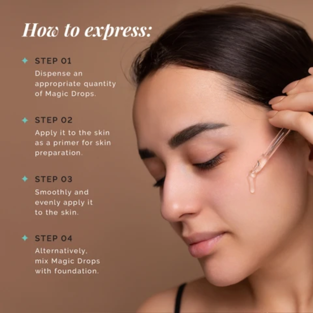 Magic fix Drops - Turn any foundation waterproof & 24H long-lasting