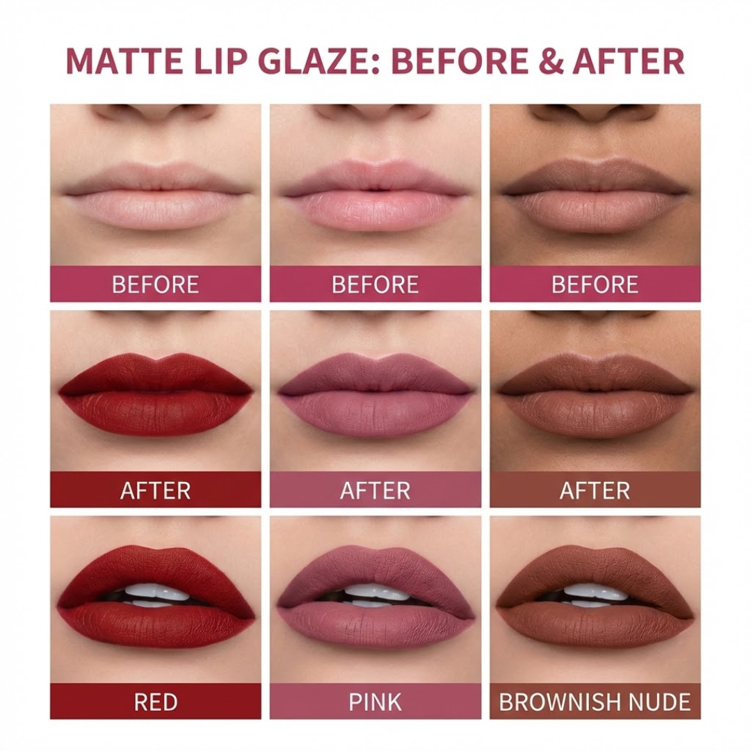 Fenty Icon Velvet Liquid Lipstick – Pack of 3 | Longwear, Transfer-Proof Matte Lipstick