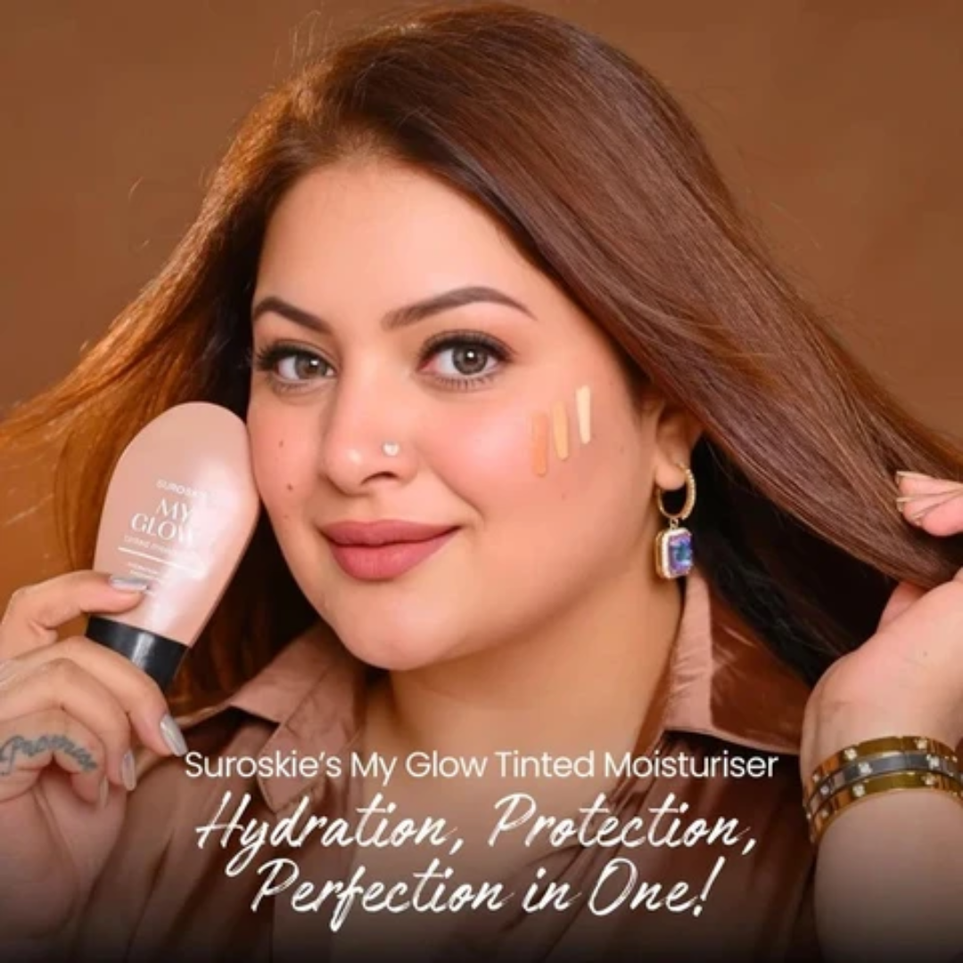 ✨ Suroskie Glow Deal – Skin Tint + Juicy Glow Mist | Flawless, Natural & Dewy Look