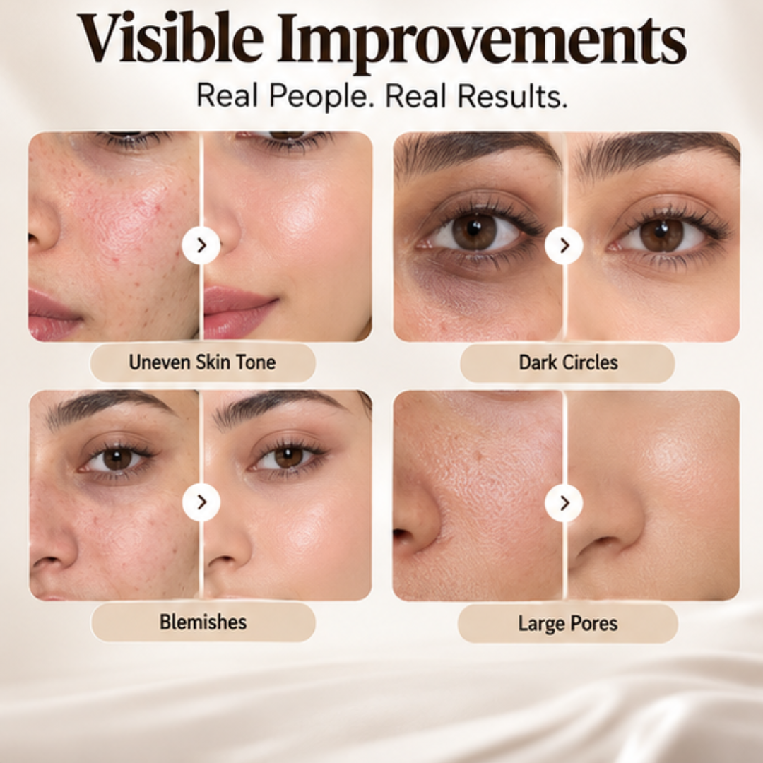 M Cosmetics New Skin BB Serum – 3-in-1 Tinted BB Cream with SPF 30+ & Hyaluronic Acid – Light Buildable Coverage