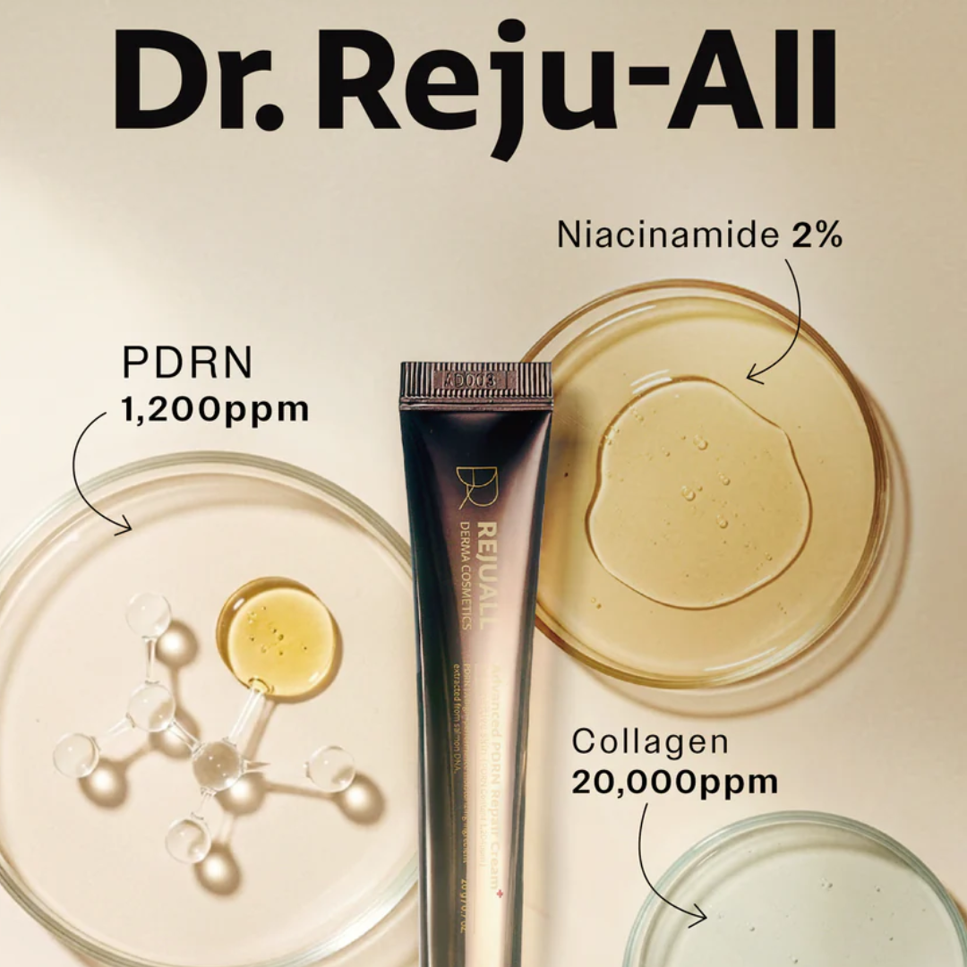 Reju-all PDRN Cream - Remove dark spots, blemishes, dry - patches & give glowing smooth & hydrated skin
