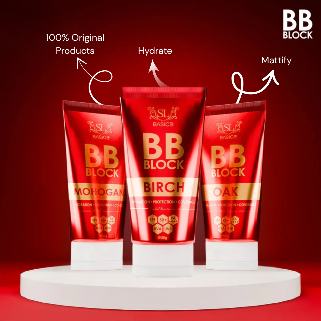 SL Basics Flawless Trio - BB Cream + Magic Concealer & beauty Blender