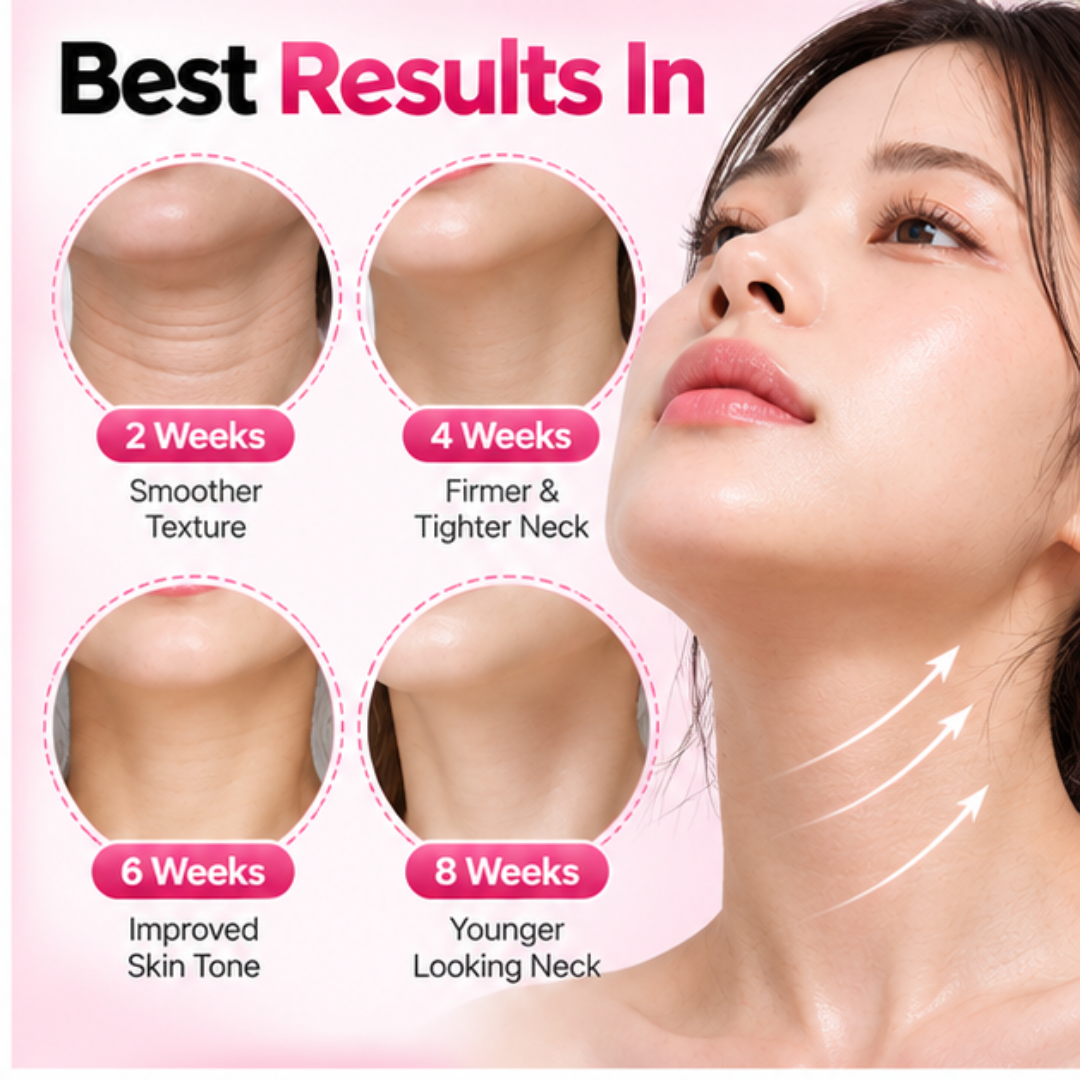 Medicube PDRN Collagen Gua Sha Cream For Neck & Jawline – Firming & Lifting & Tighten Cream with Built-In Massager