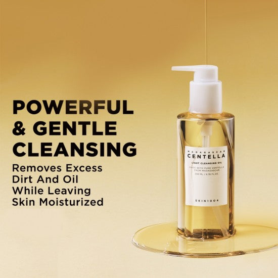 Madagascar Centella Cleansing Oil - For instant face cleaning & brightening