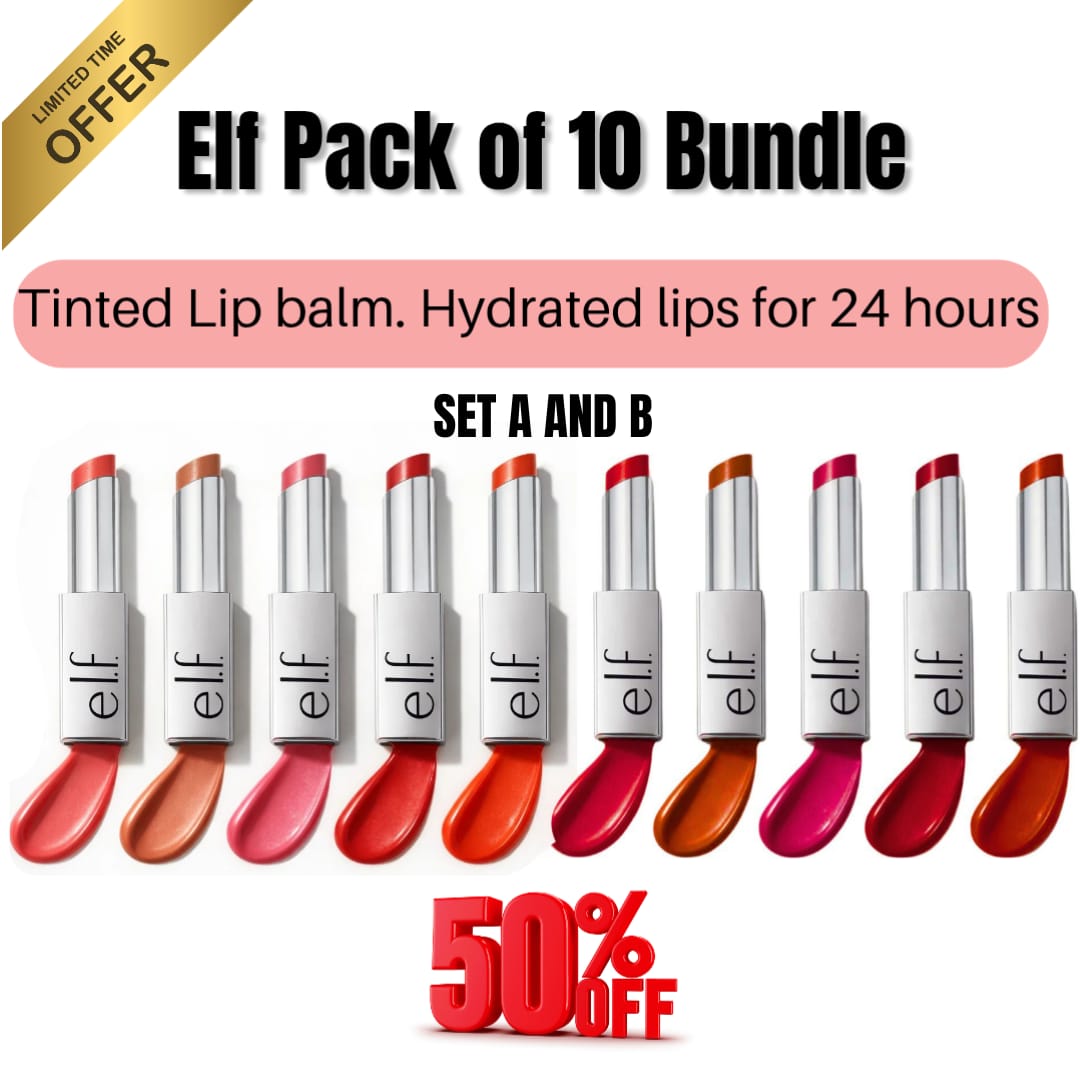 E.L.F Glow Reviver Lip Balm | Hydrating Lip Tint in a Stick with Buildable Color & Natural Shine