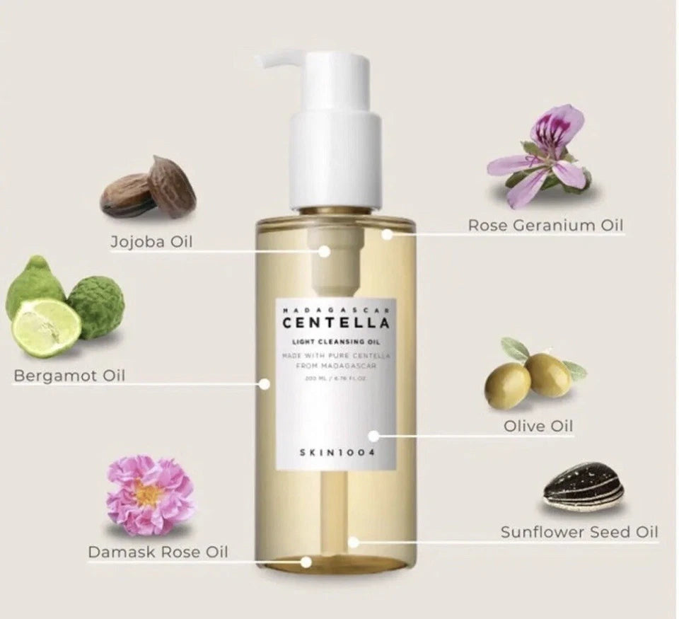 Madagascar Centella Cleansing Oil - For instant face cleaning & brightening